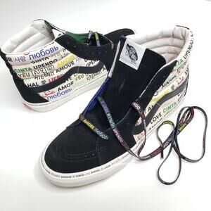 Vans Sk8-Hi VLT LX 'The Love Pack - Pride' Skateboarding Shoes Men's Size 10 New